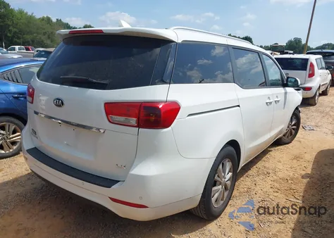 2016 Kia Sedona Lx из США, поврежденный, VIN KNDMB5C12G6102890